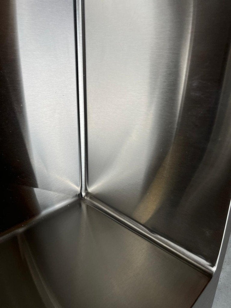 Spoelbak | Wasbak | Gootsteen | 59x44x20 | Zilver | Kraangat, Huis en Inrichting, 25 tot 50 cm, Zilver, Nieuw, Lendo Online