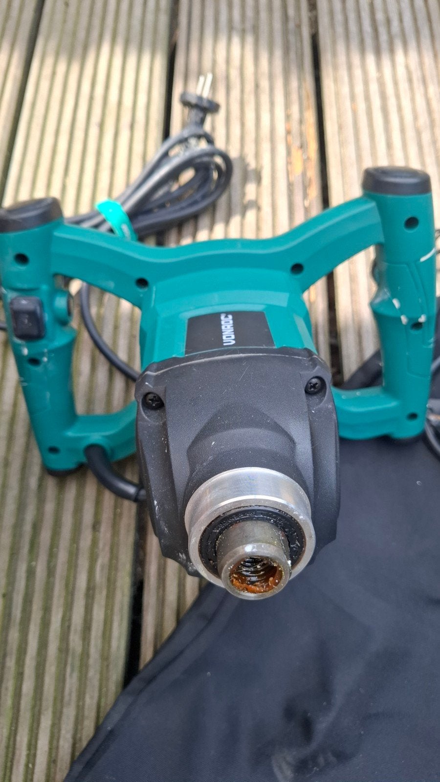 VONROC Verfmenger / Mortelmixer met Garde, Ophalen, Gebruikt