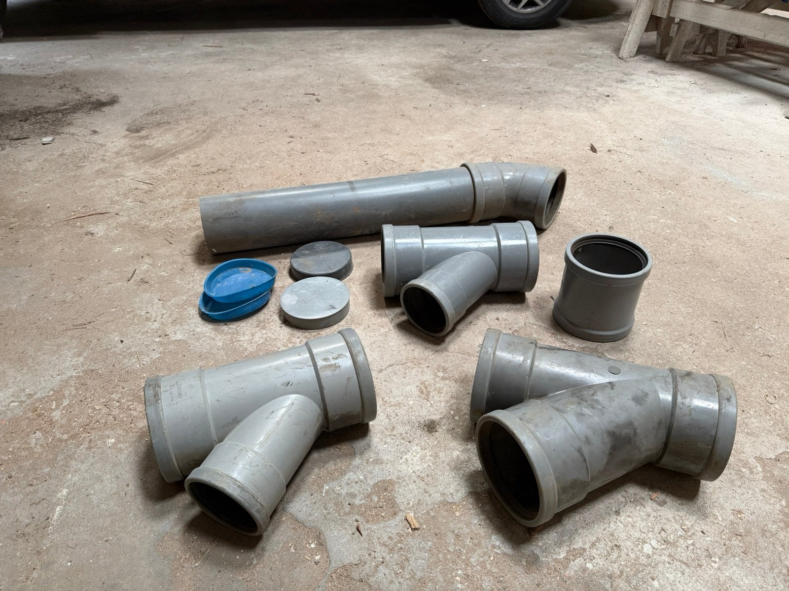 Hulpstukken 160mm, Bochten, Pvc, Ophalen of Verzenden, Minder dan 2 meter