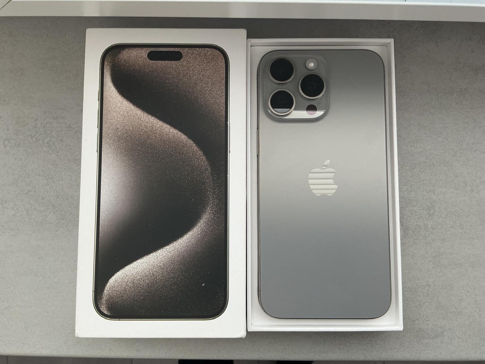 iPhone 15 Pro Max 512GB, Telecommunicatie, Mobiele telefoons | Apple iPhone, Ophalen, 512 GB, Zwart, IPhone 15 Pro Max