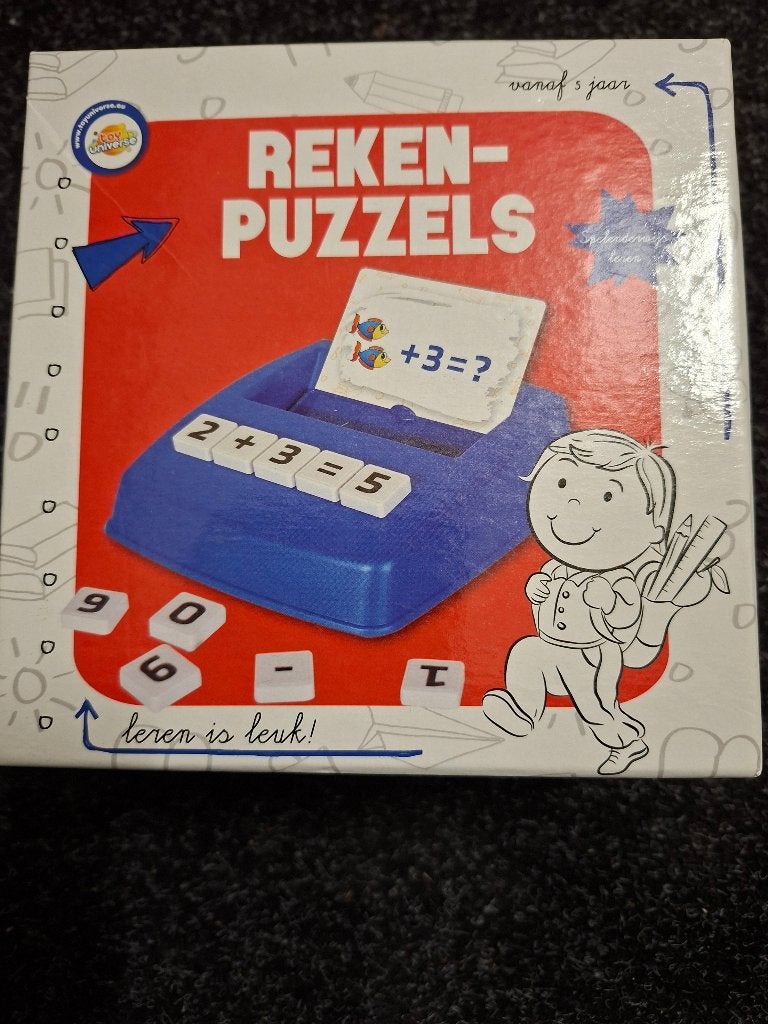 Reken puzzel, Ophalen, Zo goed als nieuw