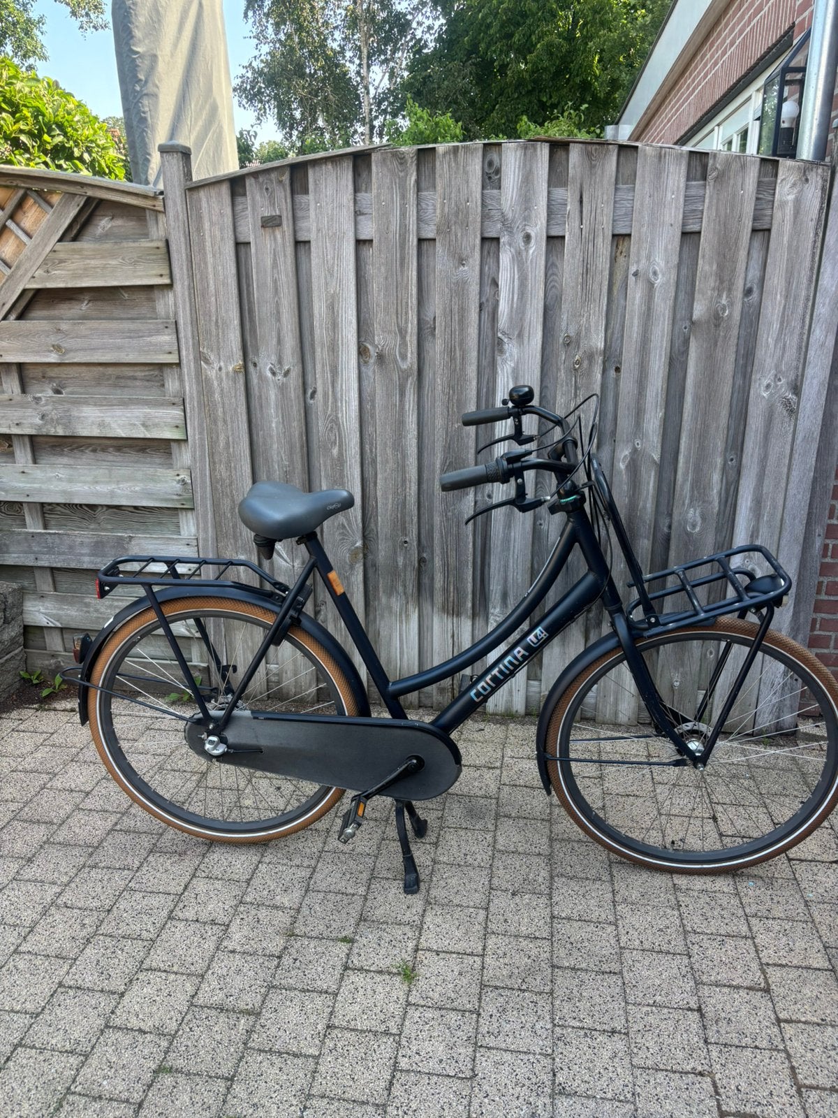 Damesfiets Cortina U4 transport 28 inch, 56 cm of meer, Ophalen, Gebruikt, Versnellingen