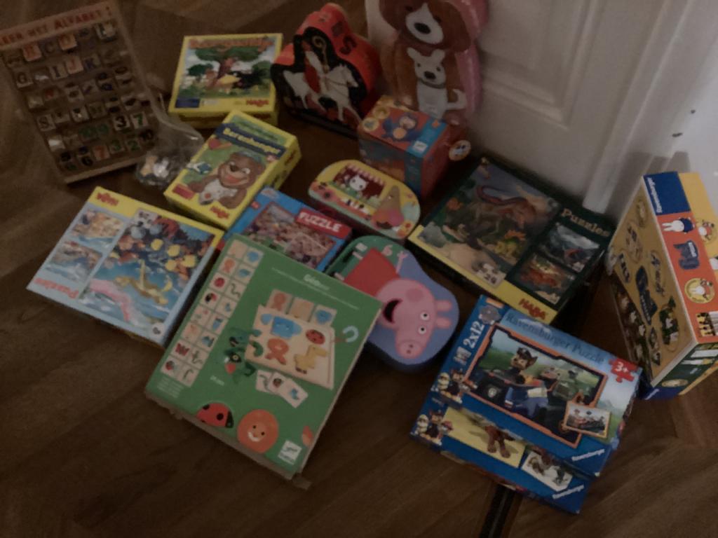 Leuke Kinder Spelletjes en Puzzels 2-6 Jaar, Ophalen of Verzenden, Gebruikt, 2 tot 4 jaar