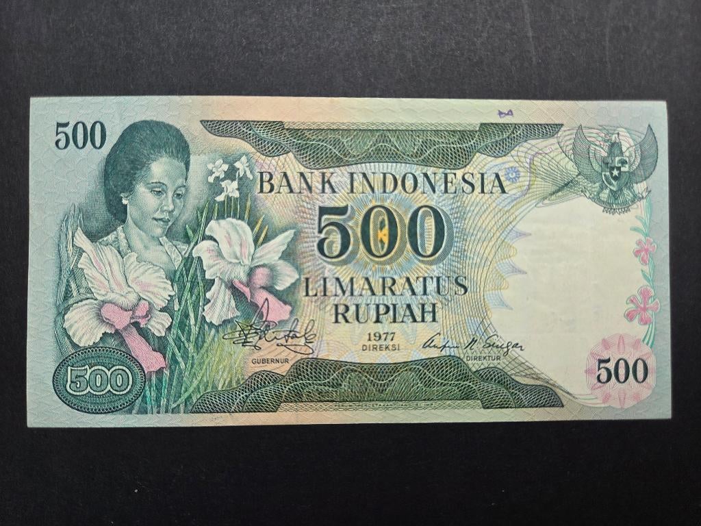 Indonesië 500 rupiah 1977 P117 XF, Verzenden, Zuidoost-Azië, Los biljet