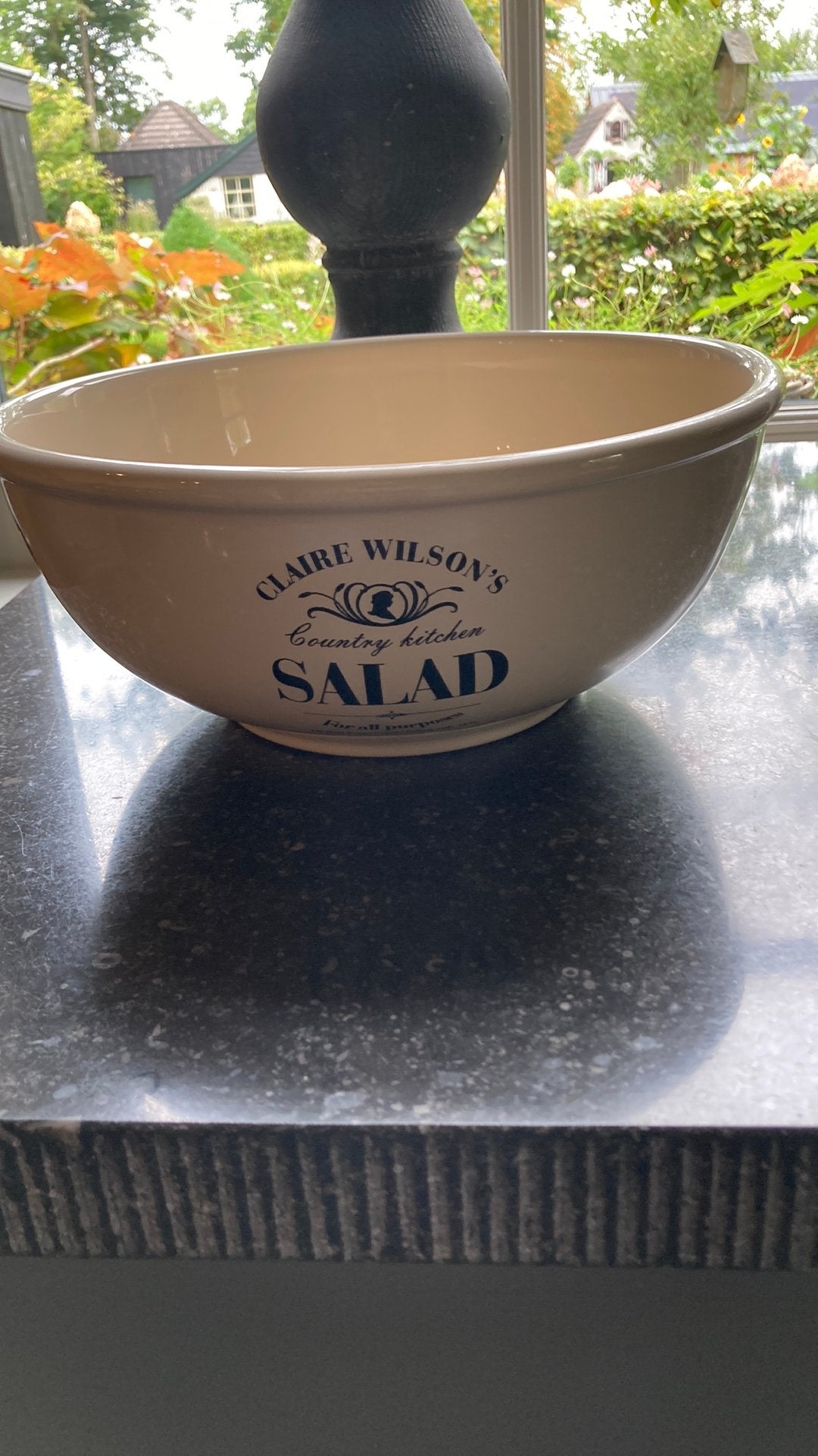 Claire Wilson’s salade schaal, Overige merken, Landelijk/Boerenbont, Ophalen of Verzenden, Aardewerk