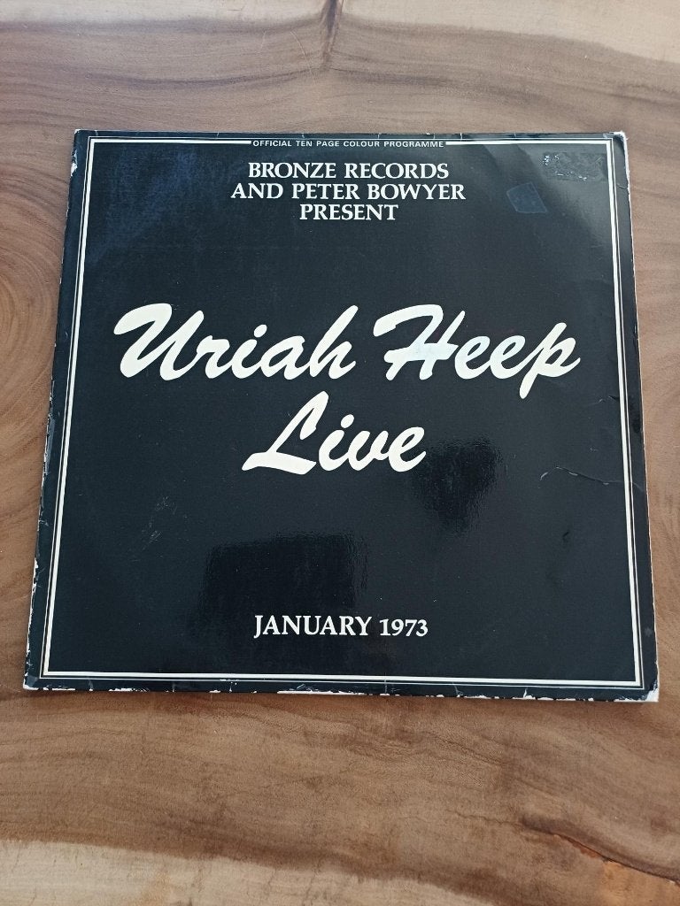 Uriah Heep - Live - Vinyl - Dubbel LP - Gatefold, Ophalen of Verzenden, Zo goed als nieuw, 12 inch, Poprock
