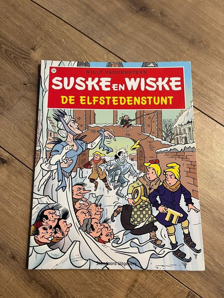 Suske en Wiske 298 – De Elfstedenstunt, Eén stripboek, Ophalen of Verzenden, Zo goed als nieuw