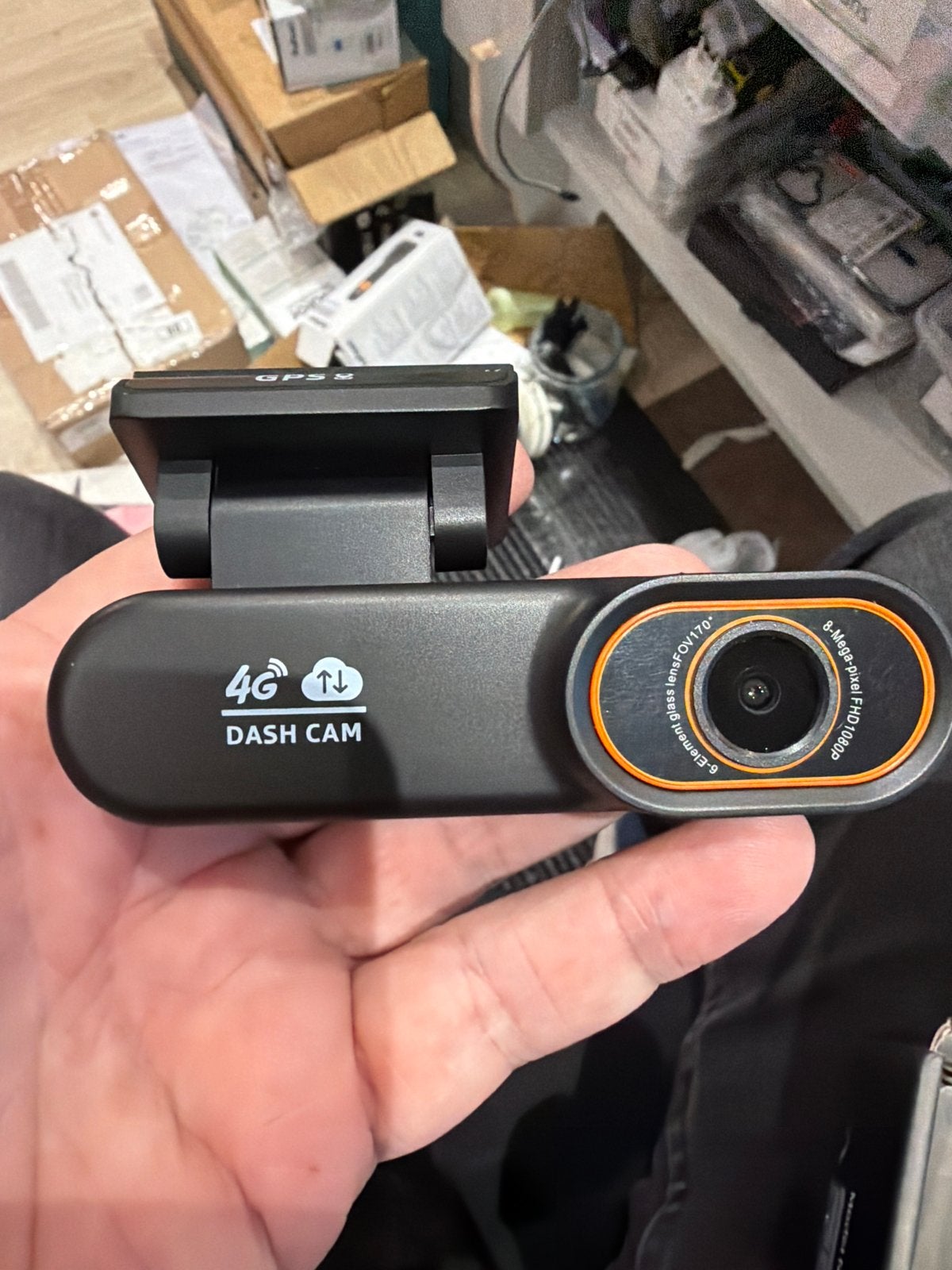 4G Dashcam B64-EU - Full HD 1080p met GPS en WiFi, Auto diversen, Dashcams, Ophalen of Verzenden, Nieuw