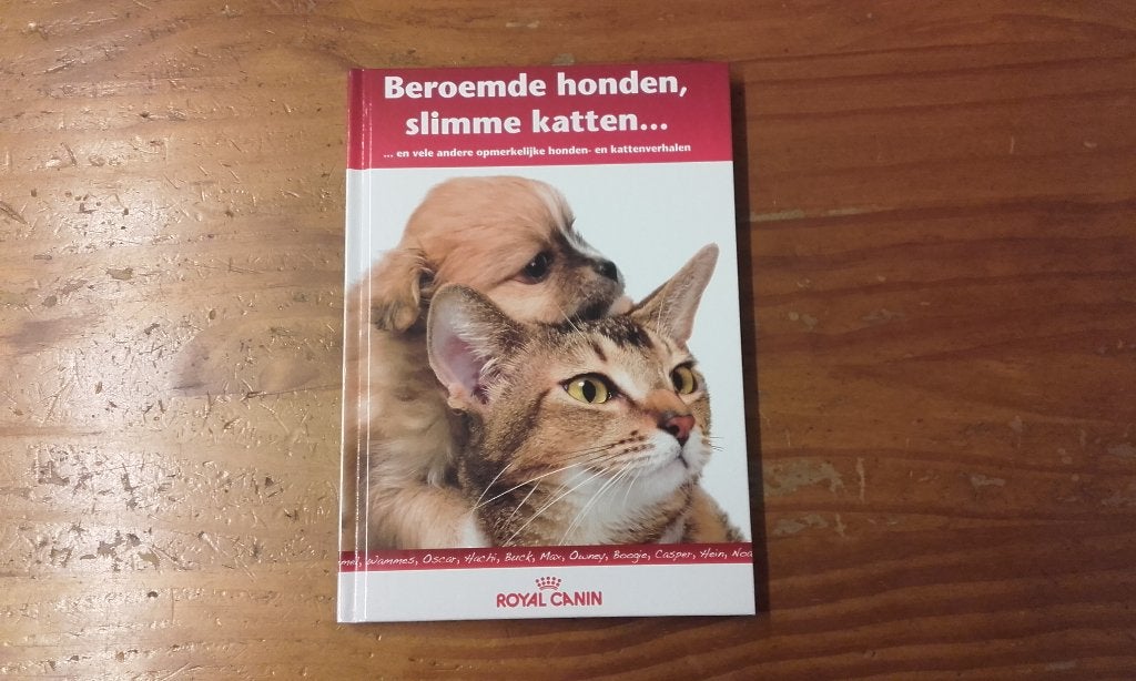 Beroemde honden, slimme katten verhalenboekje, Royal Canin, Ophalen of Verzenden, Nieuw, Overige diersoorten