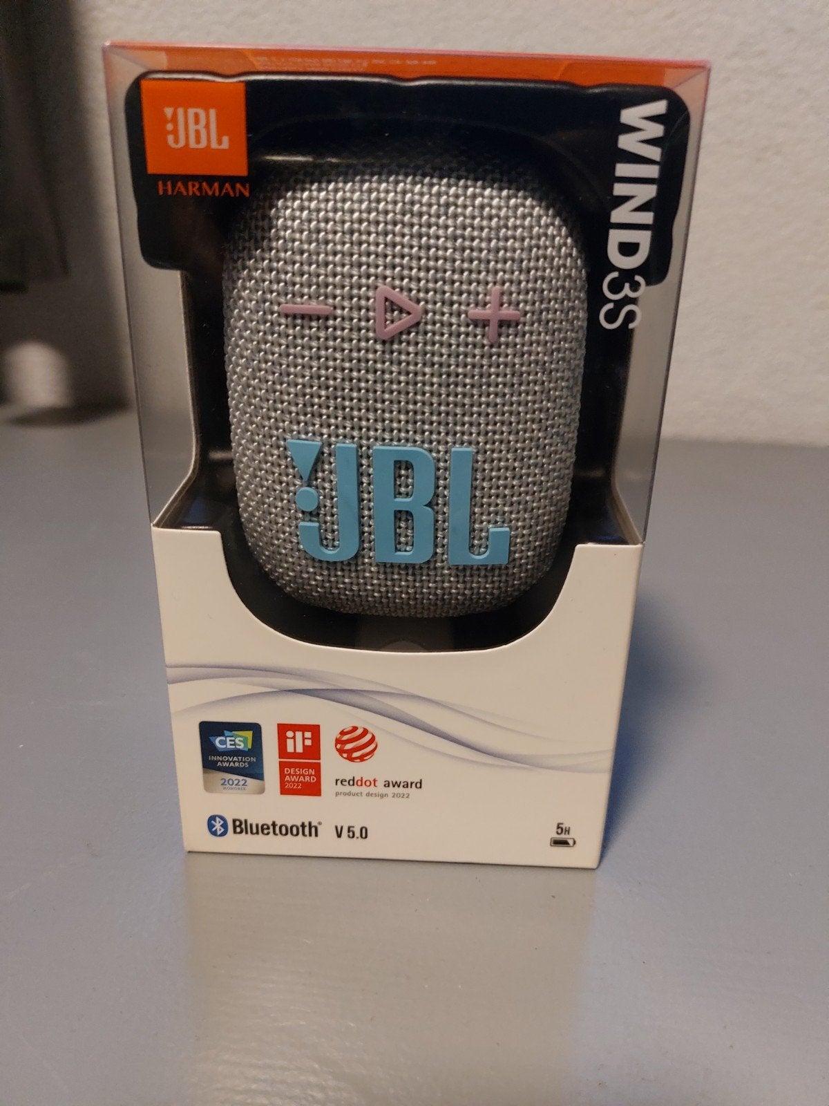 JBL Wind 3S Draagbare Bluetooth Speaker voor Fiets, Ophalen of Verzenden, Nieuw