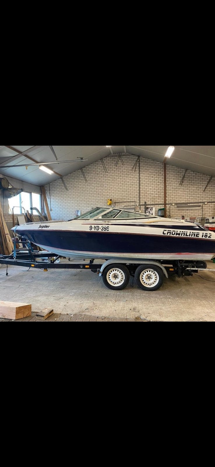 Crownline 182 Bowrider + MerCruiser 3.0 (135 pk) + Trailer, Watersport en Boten, Speedboten, Ophalen, Overige merken, Gebruikt