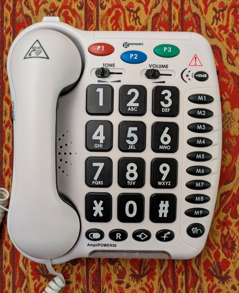 Seniorentelefoon Geemarc AmpliPower, Ophalen of Verzenden, Zo goed als nieuw, 1 handset