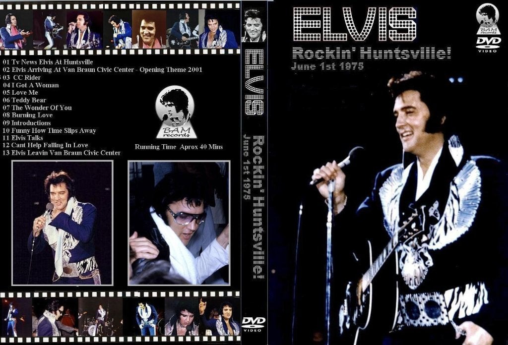 Elvis Presley in concert in Huntsville, Al. 1975, Alle leeftijden, Verzenden, Nieuw in verpakking, Film