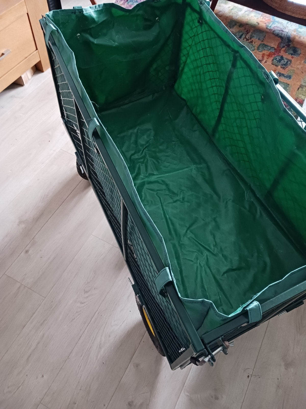 Bolderwagen met waterdichte zak - Ideaal voor transport, Ophalen, Opvouwbaar, Gebruikt