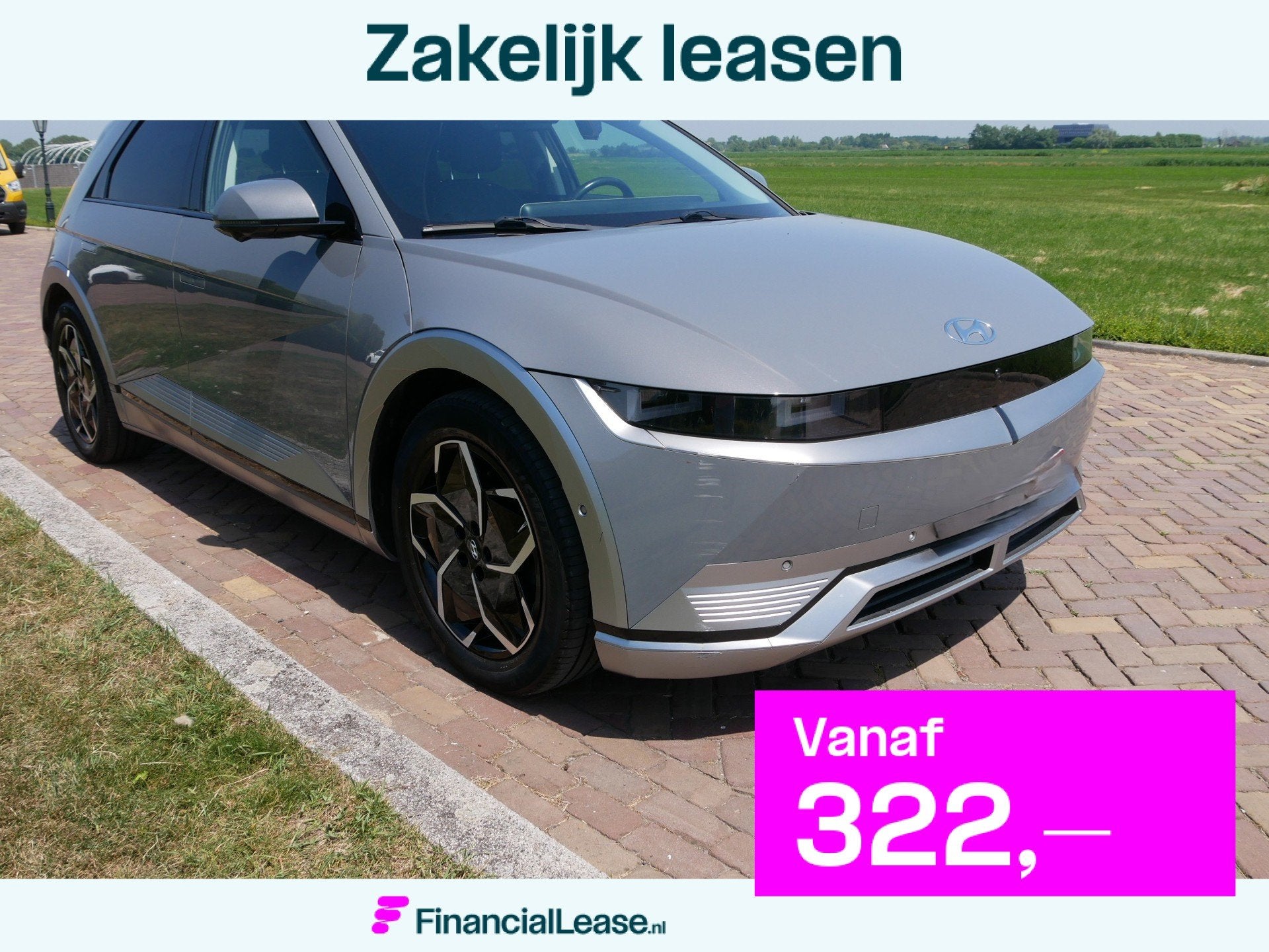 Hyundai IONIQ 5 SOLAR 73kWh LEATHER CLIMA * 18999 NETTO *, Gebruikt, Zwart, IONIQ 5, 75 kWh