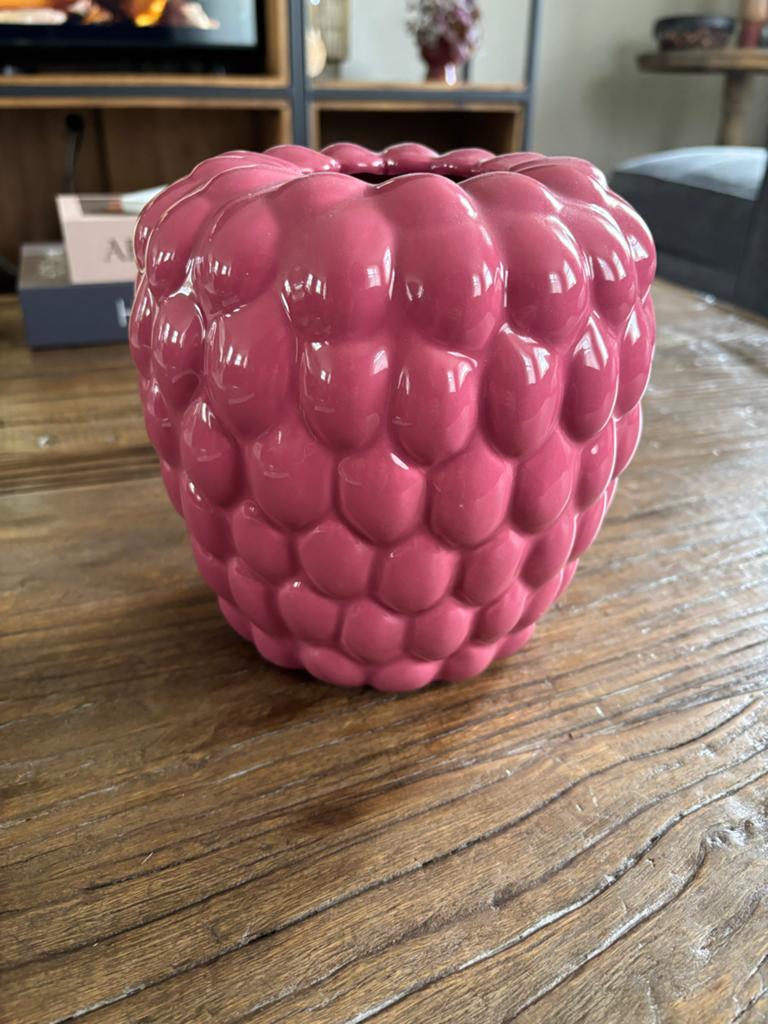 Mooie roze vaas, Ophalen, Overige kleuren, Minder dan 50 cm, Glas