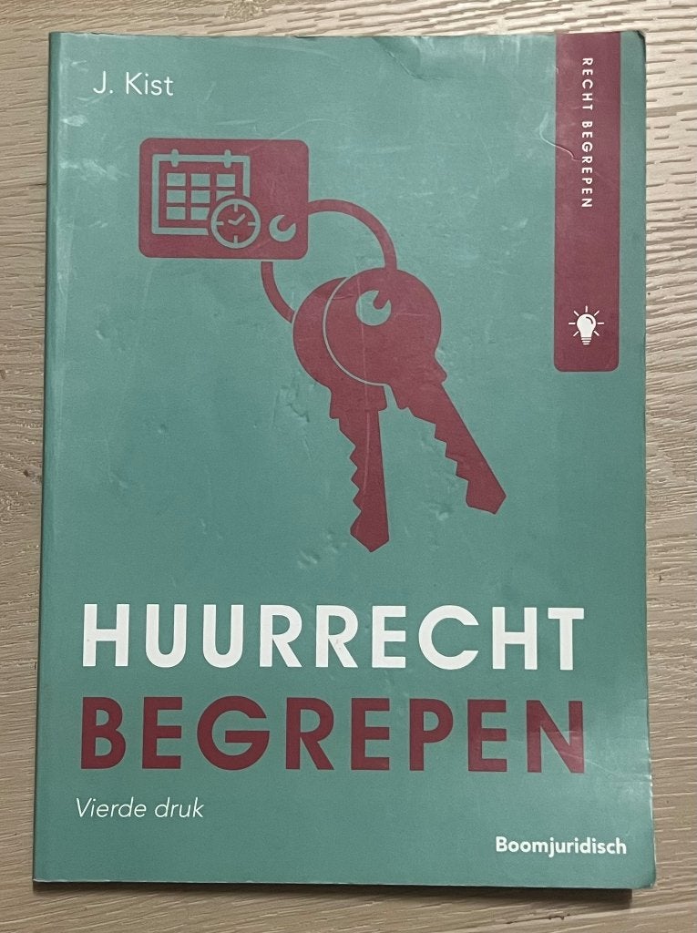 Huurrecht begrepen, 9789462909182, Boomjuridisch, Zo goed als nieuw, Beta, HBO