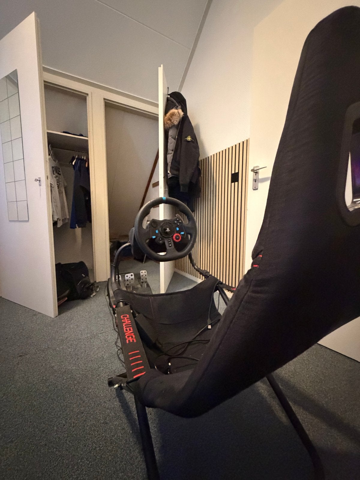 Complete Playseat Challenge met Logitech G29 racestuur, Spelcomputers en Games, Ophalen, Overige merken, Zo goed als nieuw
