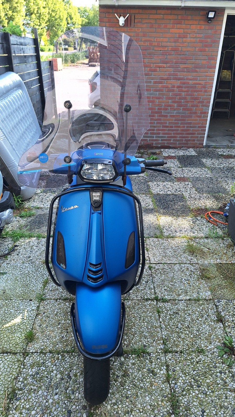 Vespa Sprint, Ophalen, Gebruikt, Benzine