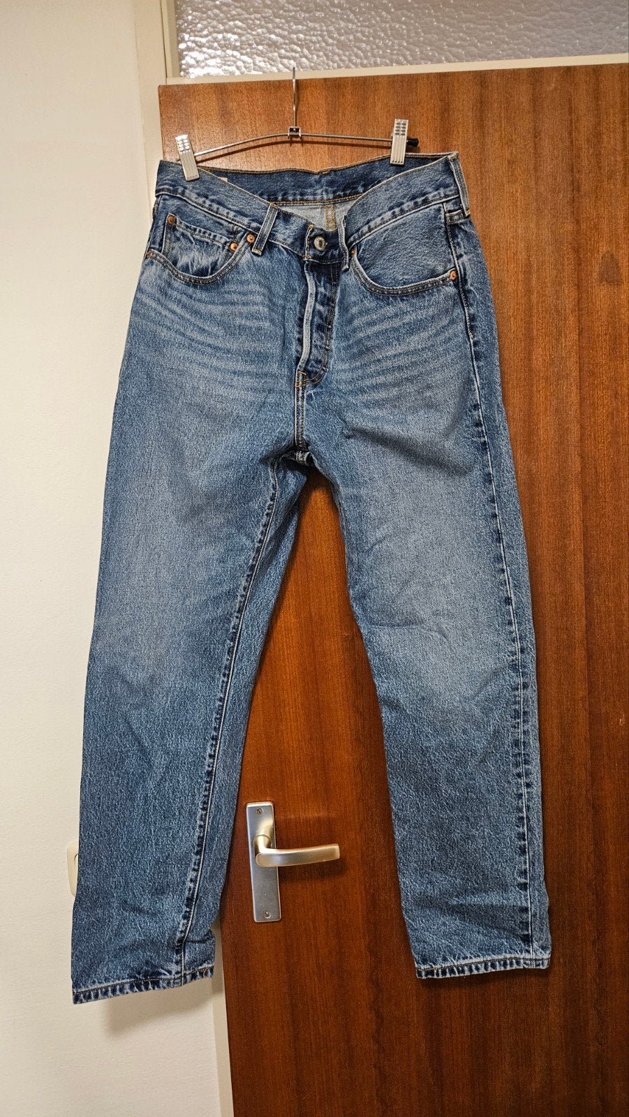 Levi's 501 spijkerbroek W31 L30, Levi's, Blauw, W32 (confectie 46) of kleiner, Ophalen of Verzenden