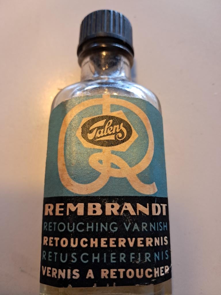 oud flesje Talens-Rembrandt,retoucheervernis, Antiek en Kunst, Ophalen of Verzenden