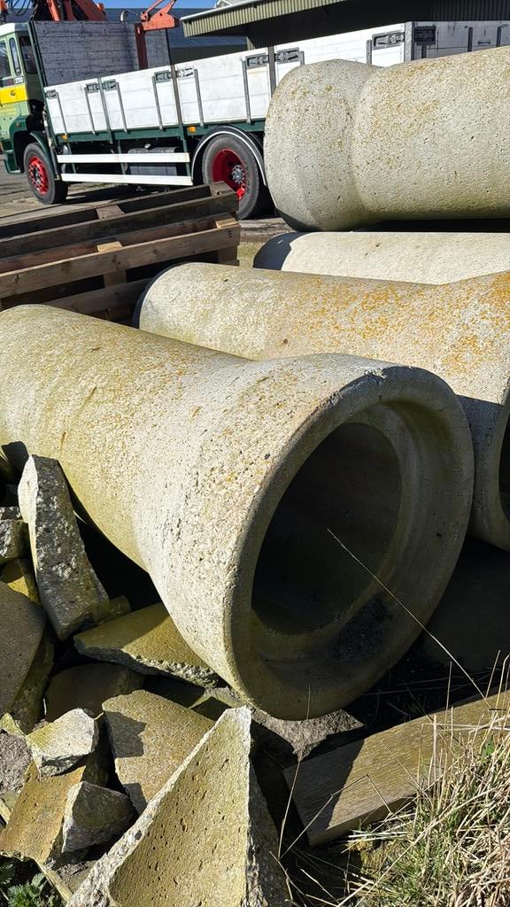 Betonnen duiker/doorvoer buizen, Doe-het-zelf en Verbouw, Ophalen of Verzenden, Zo goed als nieuw, Minder dan 2 meter, 80 mm of meer