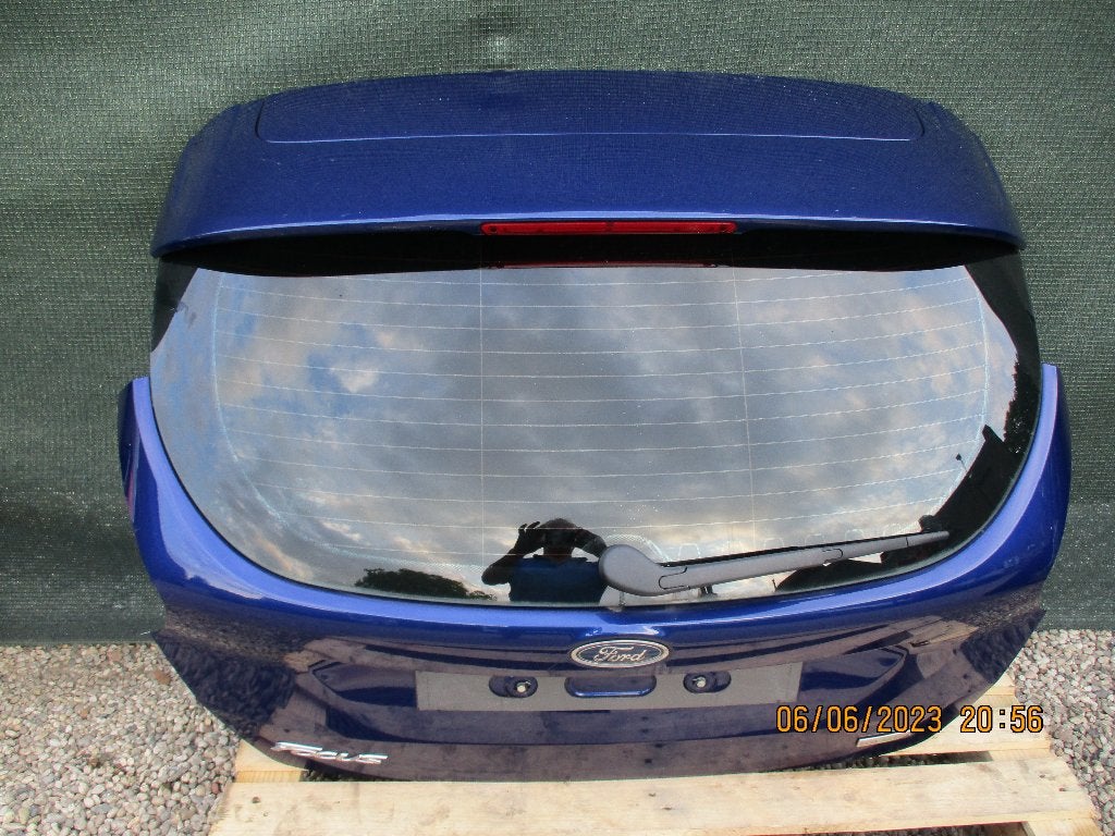 Ford Focus 3 HB Achterklep (Binnen werk compleet) Blauw met., Gebruikt, Achterklep, Ophalen of Verzenden, Ford