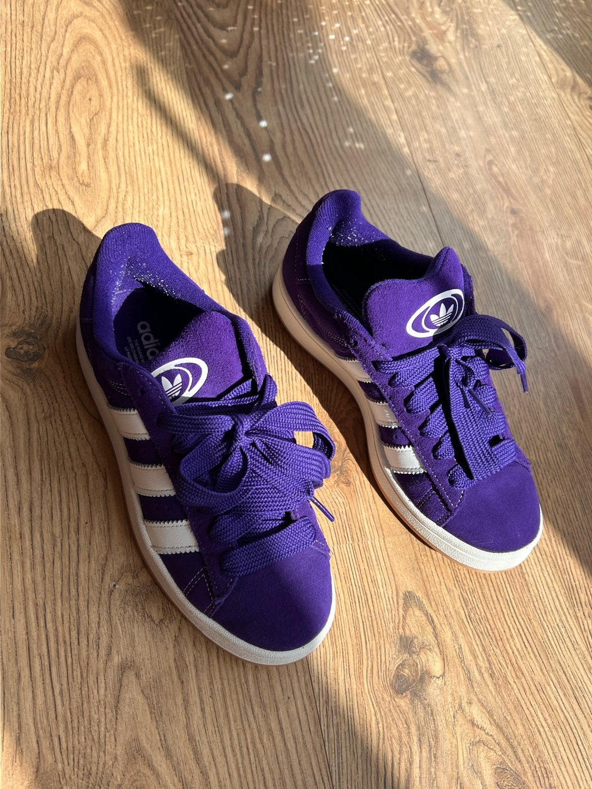 Adidas Campus sneakers paars maat 40, Ophalen of Verzenden, Gedragen, Overige kleuren, Sneakers of Gympen
