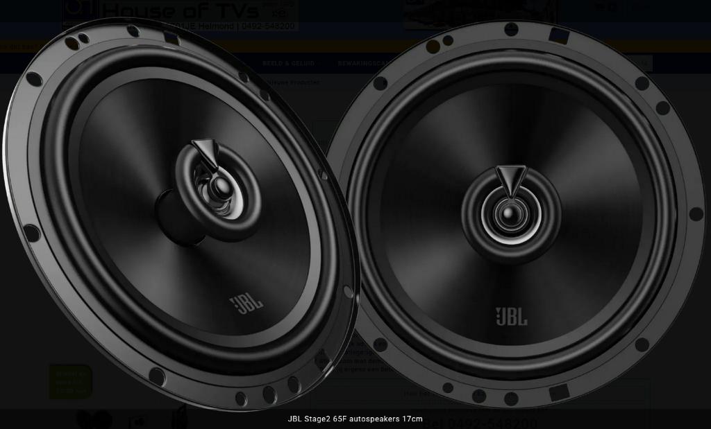 JBL stage2 624 opruiming weg is weg, Auto diversen, Autospeakers, Ophalen of Verzenden, Nieuw