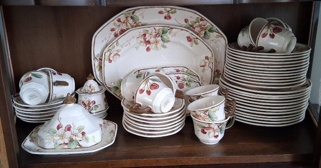 12-delig Villeroy & Boch servies 'Portobello', Ophalen, Villeroy & Boch, Zo goed als nieuw, Overige stijlen
