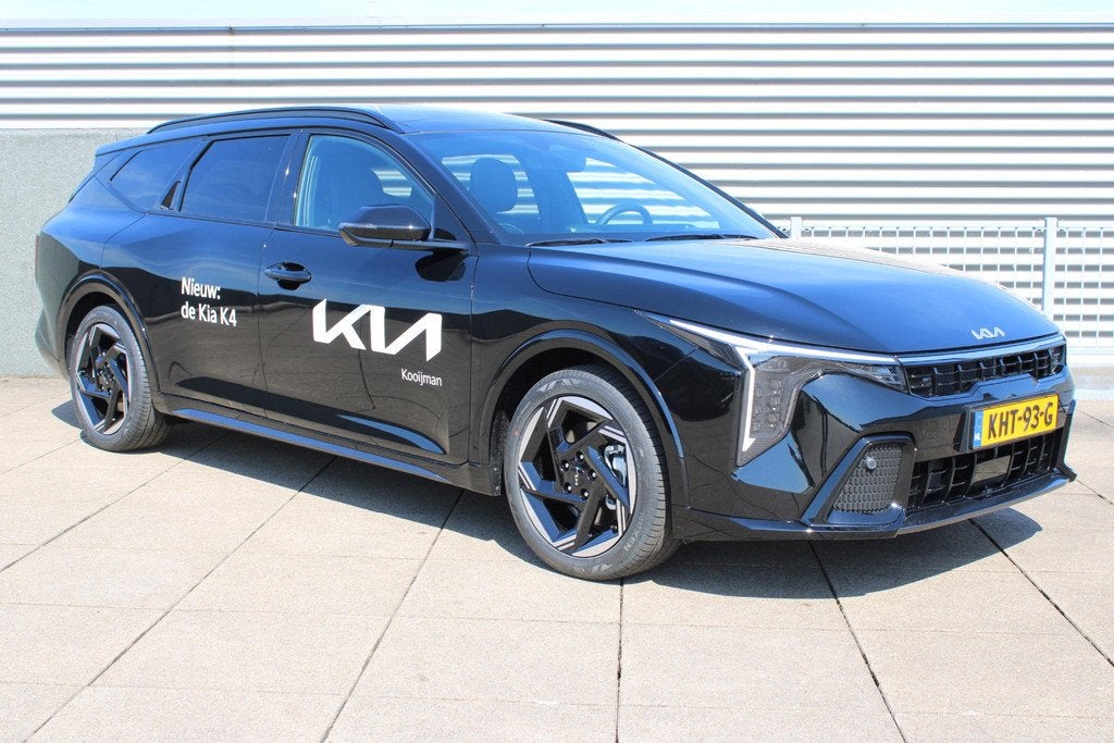 Kia K4 Sportswagon 1.0 T-GDi MHEV GT-Line Launch Edition Pan, Auto's, Kia, Gebruikt, Zwart, Origineel Nederlands, 3 cilinders