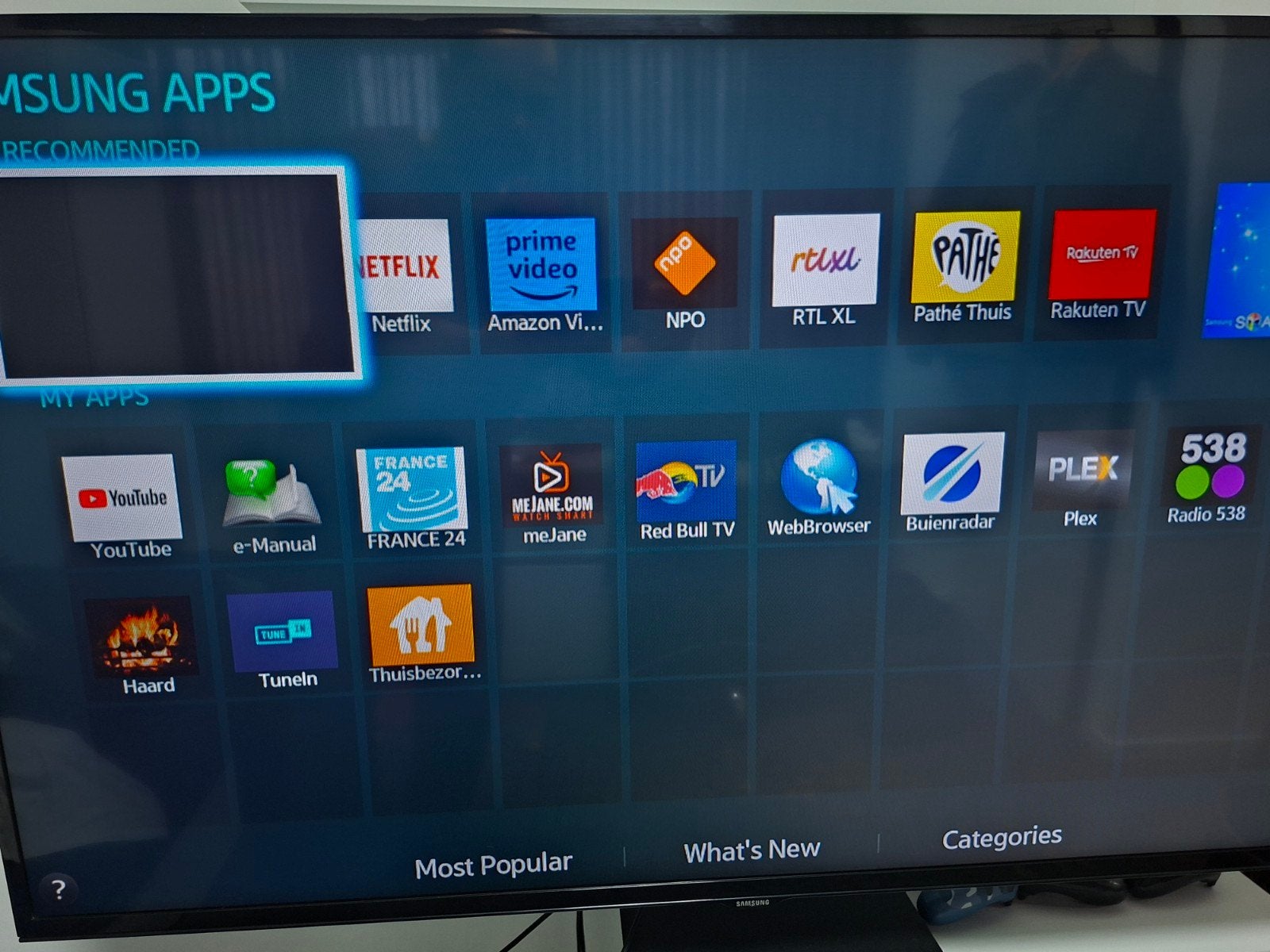 Samsung Smart TV UE48H5203AW - Full HD LED 48 inch, 50 Hz, Ophalen of Verzenden, Samsung, 100 cm of meer