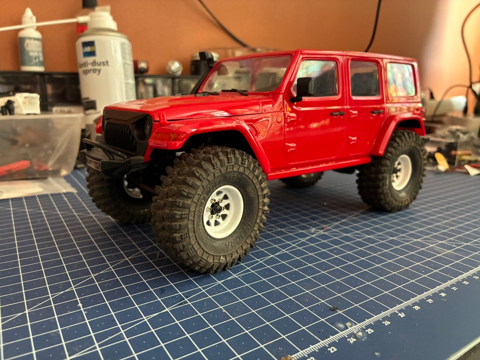 1:18 Rochobby fire horse crawler, Ophalen, Zo goed als nieuw, Auto offroad