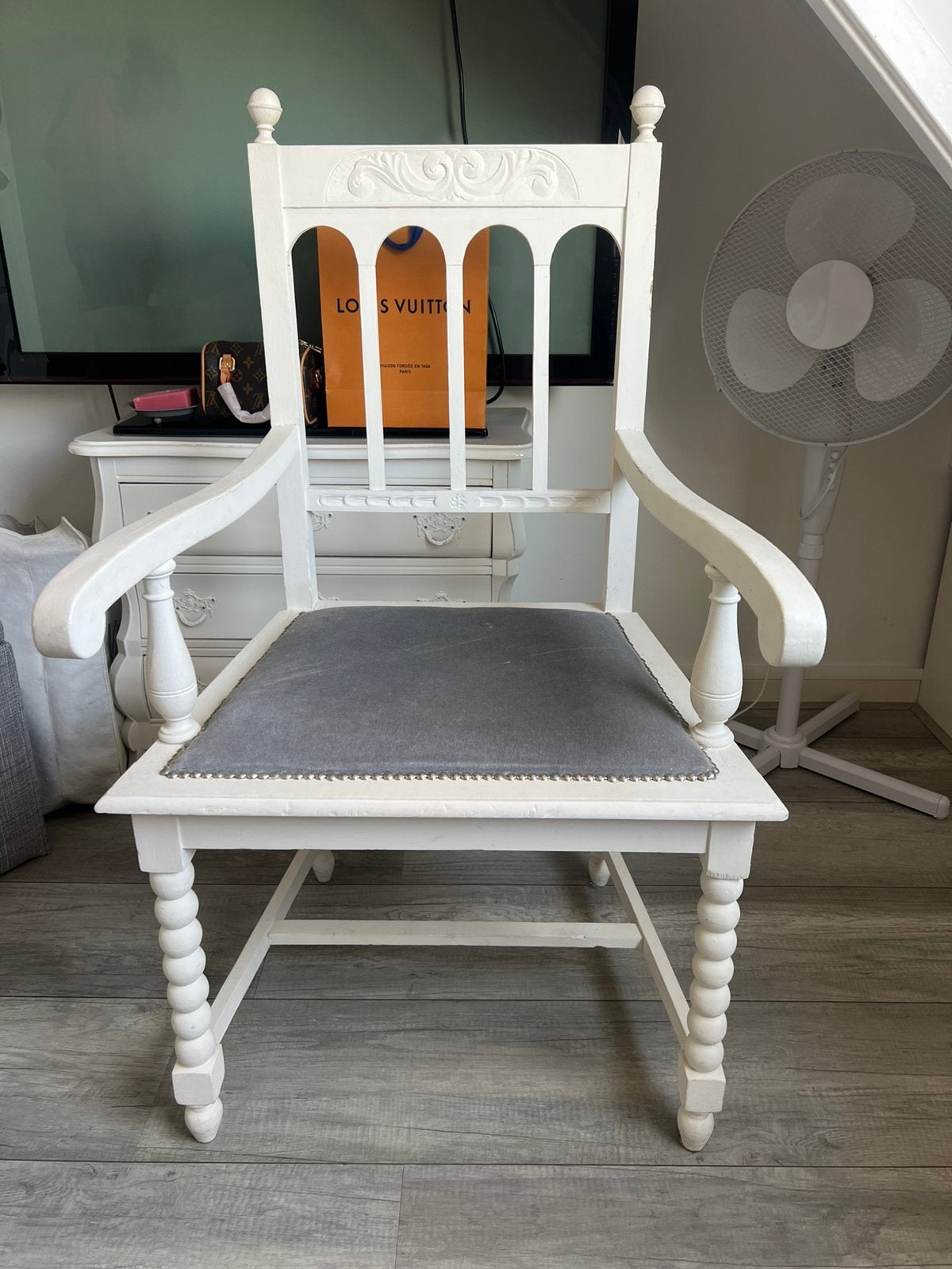 Kasteelstoel, Huis en Inrichting, Stoelen, Ophalen, Eén