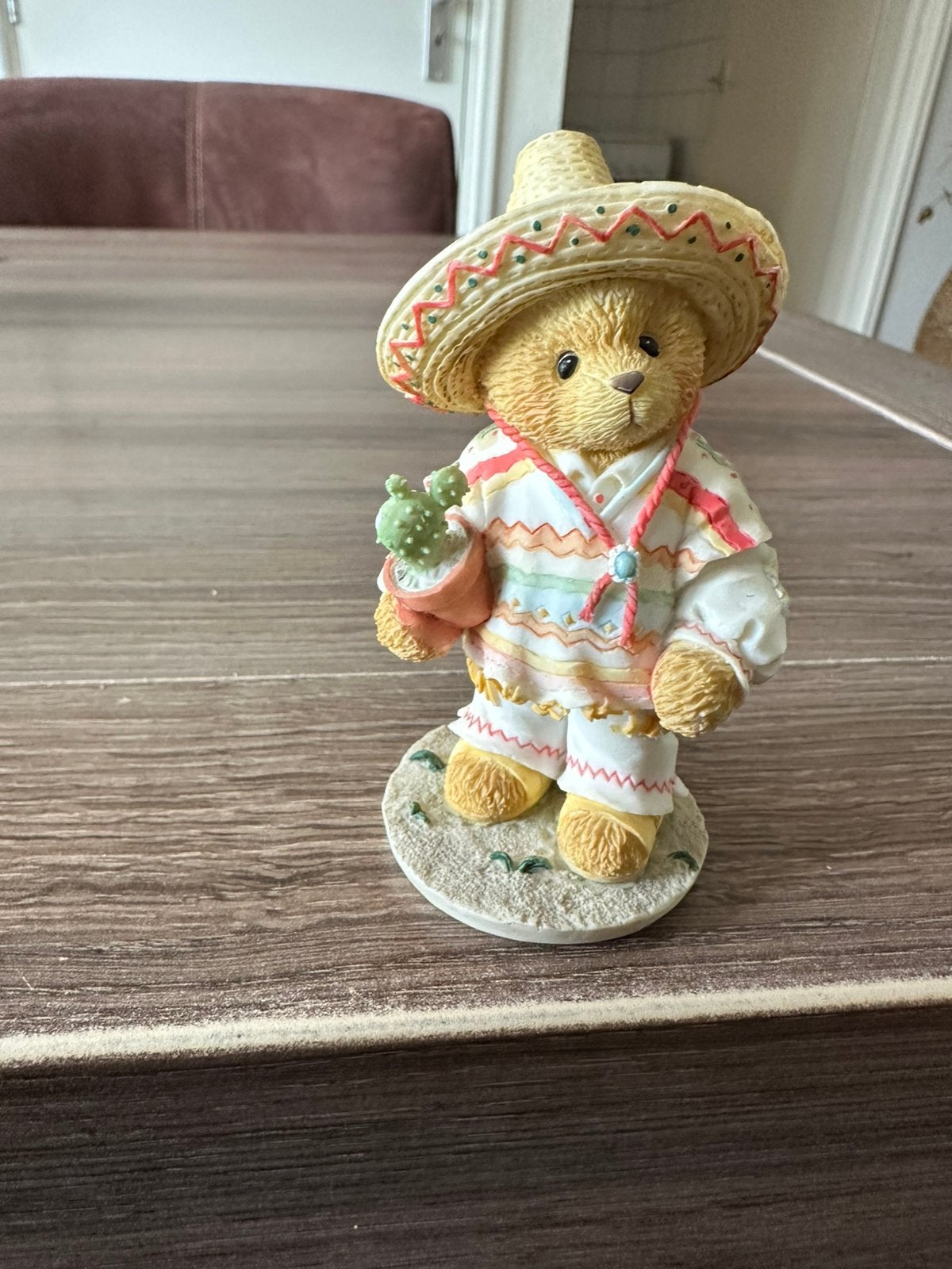 Cherished teddies Carlos, Verzamelen, Ophalen of Verzenden, Zo goed als nieuw, Beeldje, Cherished Teddies