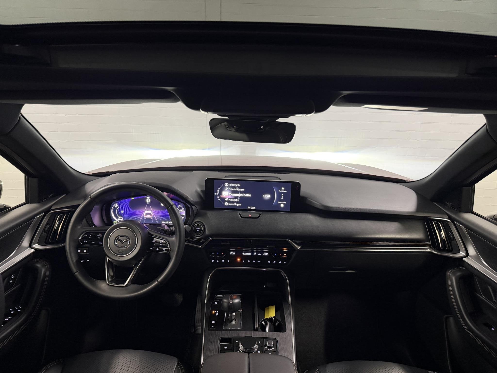 Mazda CX-60 2.5 e-SkyActiv PHEV Homura Plus Open dak | Adapt, Auto's, Automaat, 12 maanden, Gebruikt, 4 cilinders