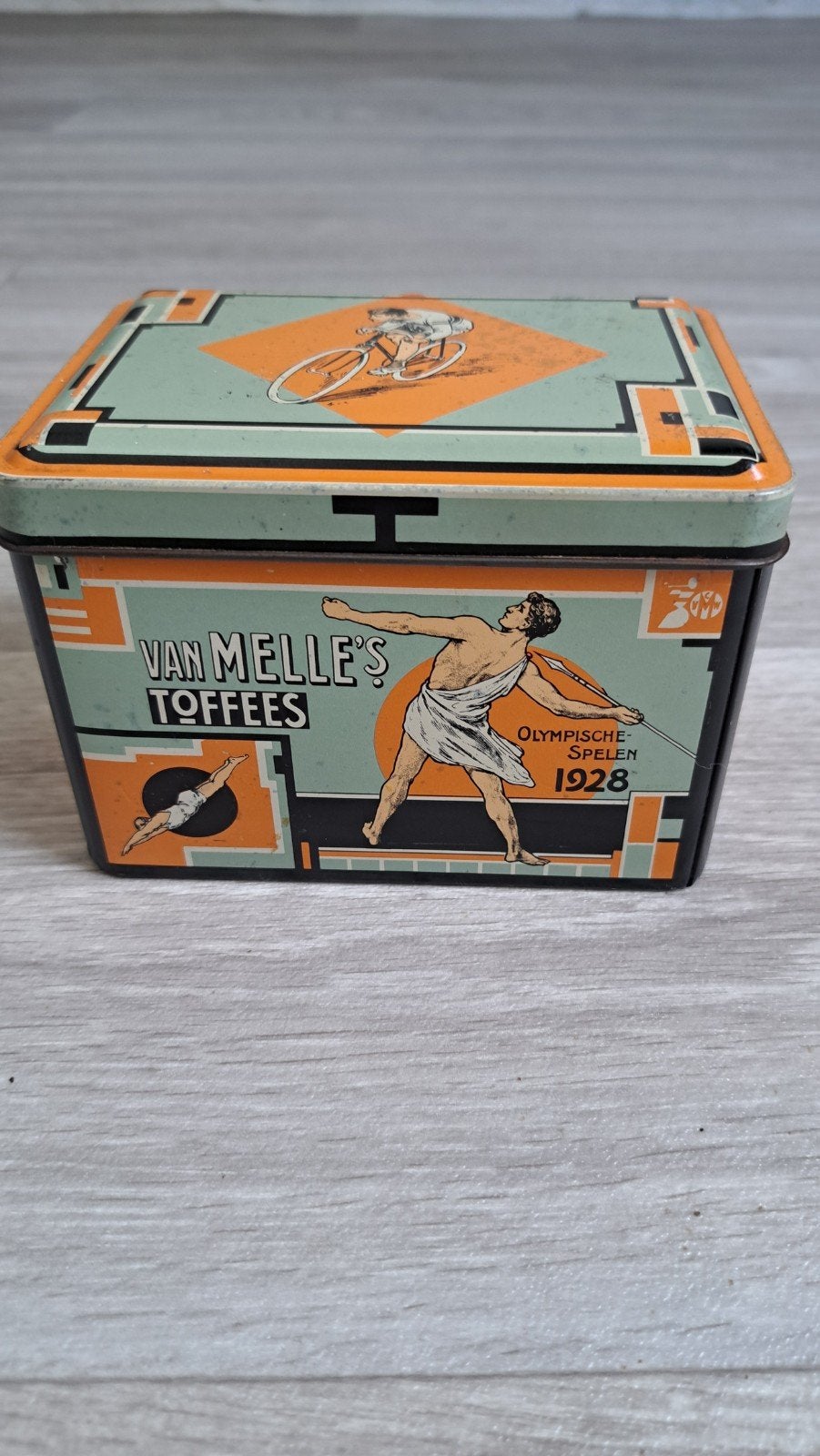 Van Melle's Toffee blik., Verzamelen, Blikken, Ophalen of Verzenden, Gebruikt, Overige