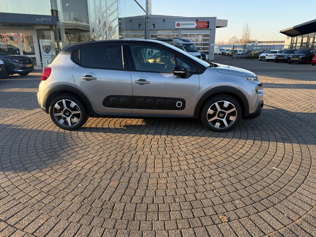 Citroën C3 1.2 Puretech 82pk 2019 Grijs, Auto's, Citroën, Voorwielaandrijving, 83 pk, 450 kg, 40 €/maand