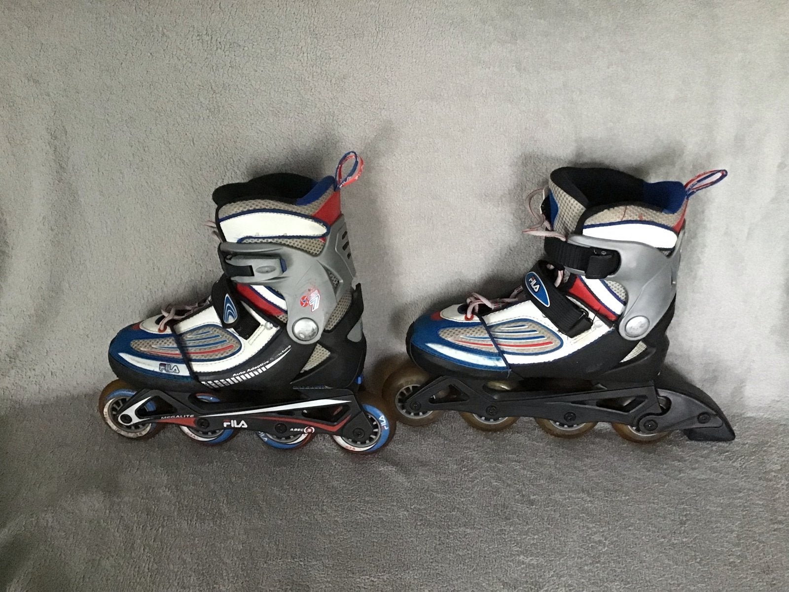 Fila Skeelers Verstelbaar Maat 35-38 met Veter en Klittenban, Overige merken, Kinderen, Ophalen of Verzenden, Inline skates 4 wielen