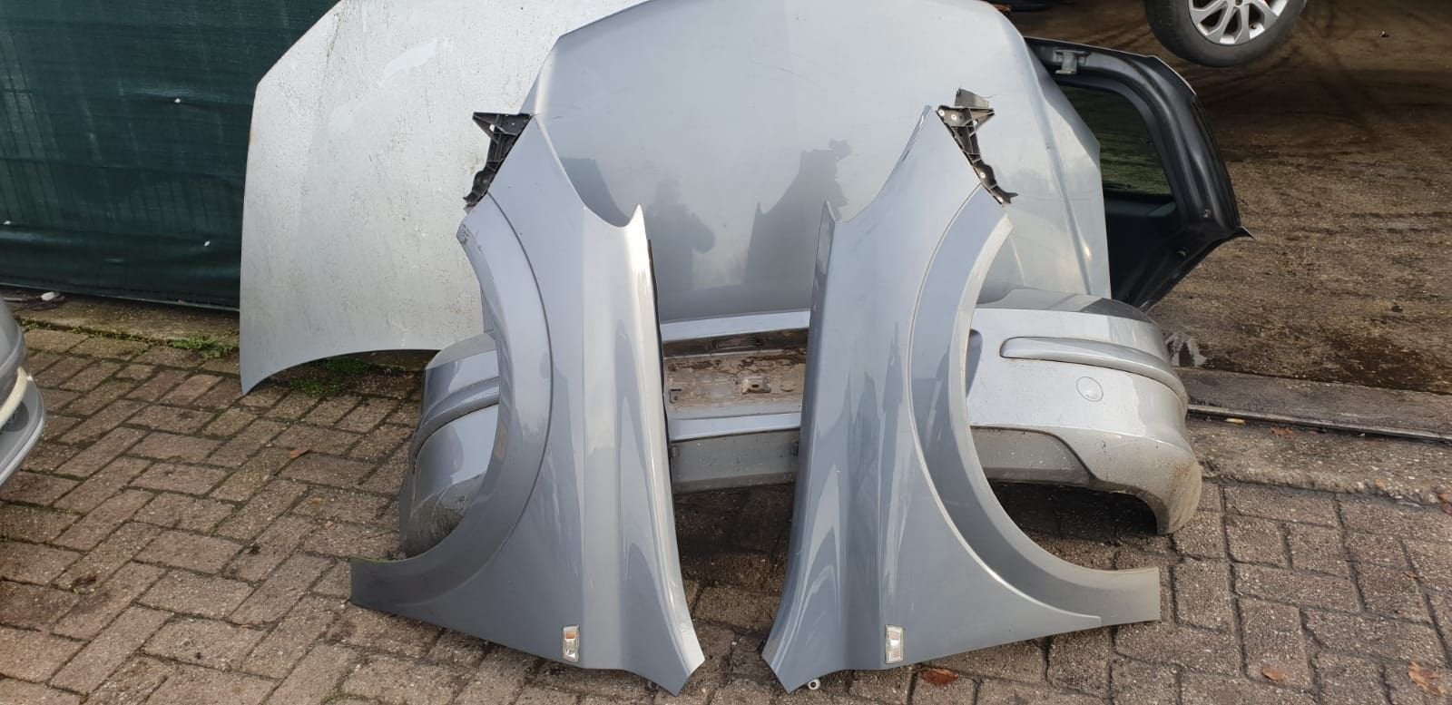 OPEL ASTRA H VOORSCHERMEN KLEURCODE Z155, Gebruikt, -, -, Ophalen of Verzenden
