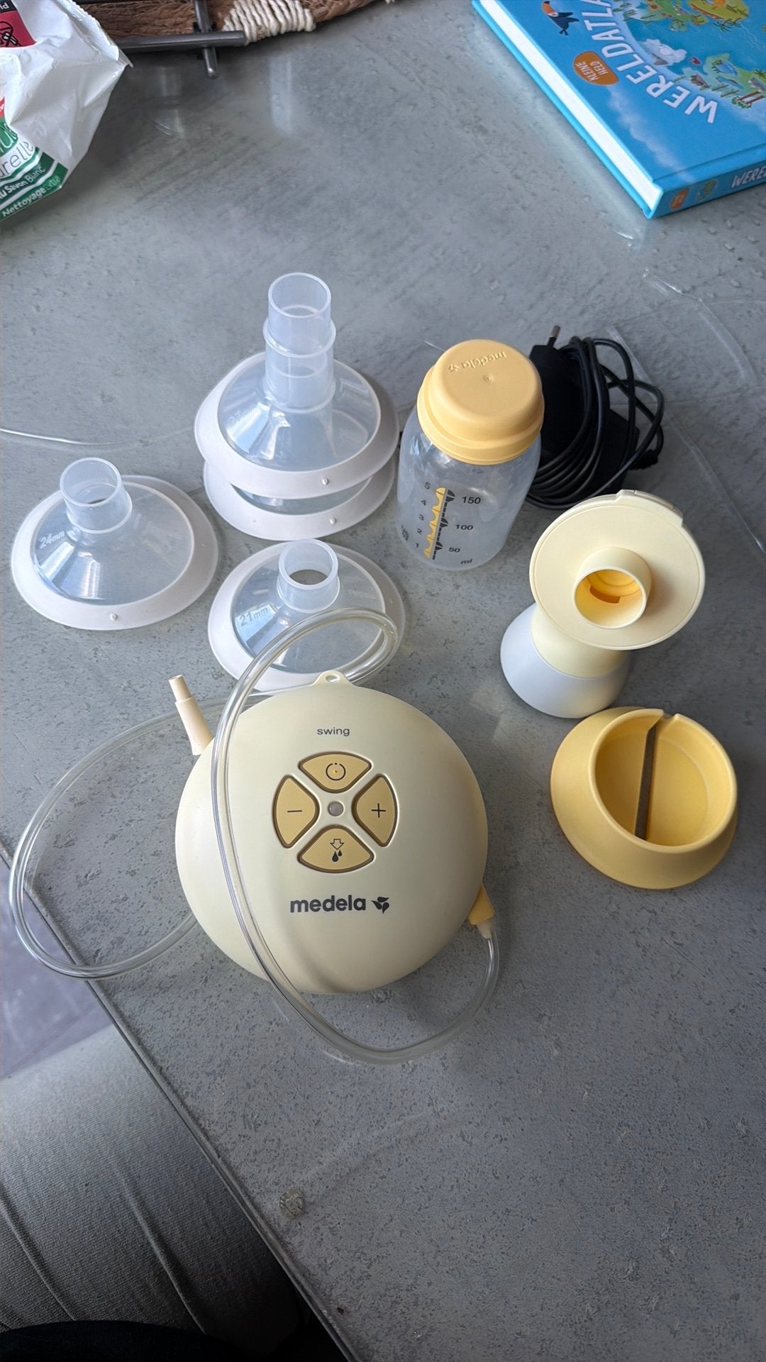 Medela Kolf apparaat swing, Ophalen of Verzenden, Zo goed als nieuw, Borstkolf, Medela