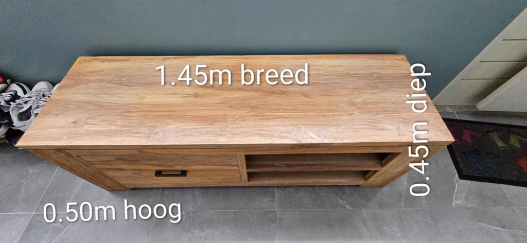 Zeer mooie en stevige tv kast., Huis en Inrichting, Ophalen of Verzenden, Zo goed als nieuw, 25 tot 50 cm, Minder dan 100 cm