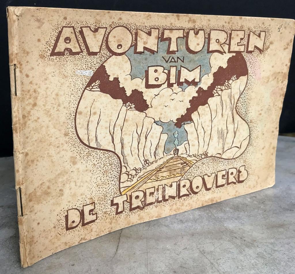   Avonturen van Bim - De Treinrovers (Blauw 1944), Eén stripboek, Ophalen of Verzenden, Zo goed als nieuw