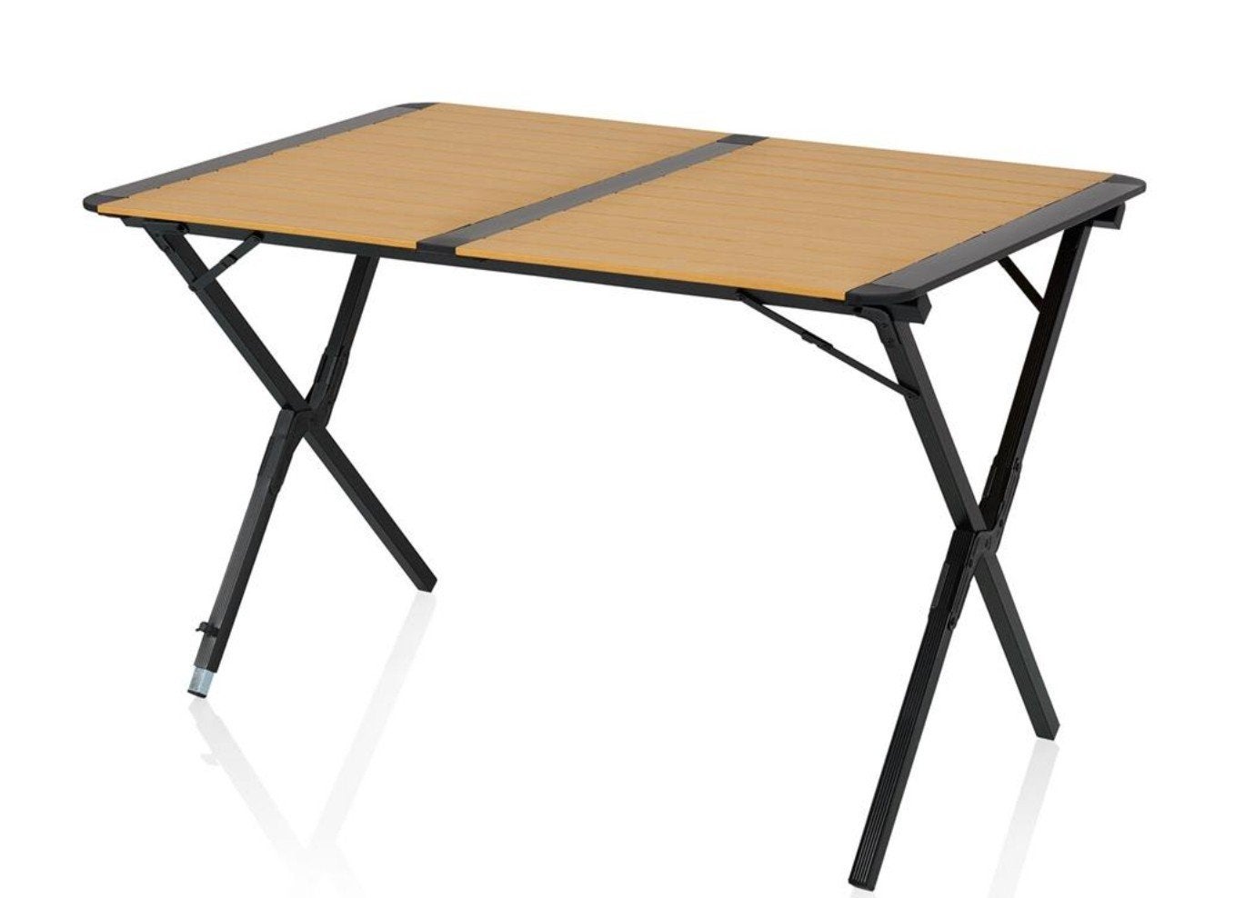 Campart Roltafel Camping - 110x70cm, Lichtgewicht, Ophalen, Zo goed als nieuw, Campingtafel