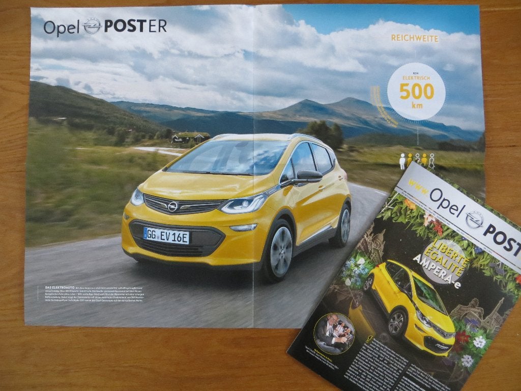 Opel Post (nr. 2, 2016): Ampera-E, Ophalen of Verzenden, Nieuw, Opel