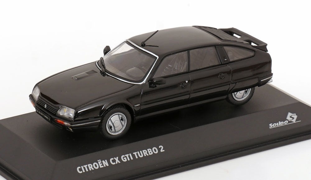 Solido 1:43 Citroen CX GTI Turbo II zwart, Solido, -, Nieuw, Ophalen of Verzenden