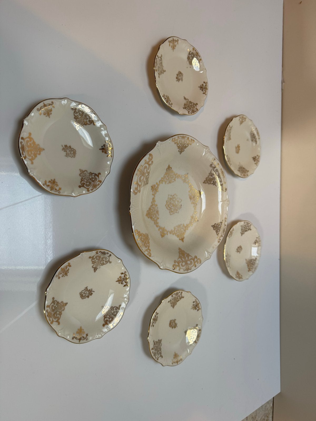 Schumann Arzberg Bavaria Porseleinen Wandborden Set, Antiek en Kunst, Ophalen of Verzenden