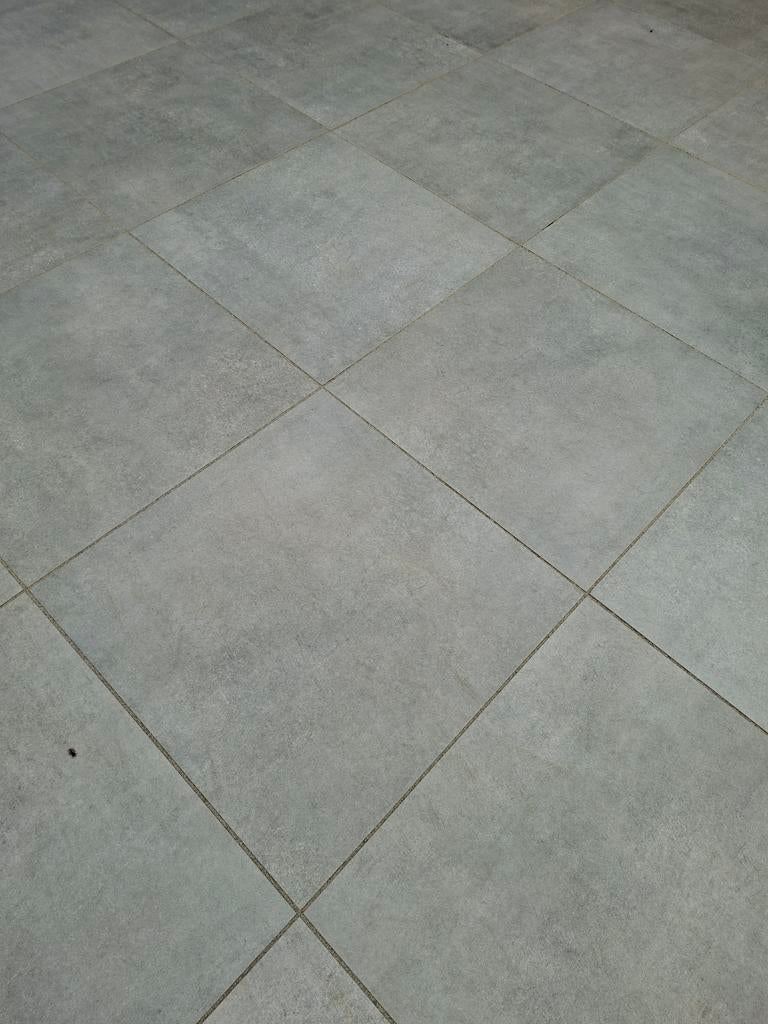 Keramische terrastegels 60x60x4 cm - 9 m², Gebruikt, Beton, Terrastegels, 5 tot 10 m²