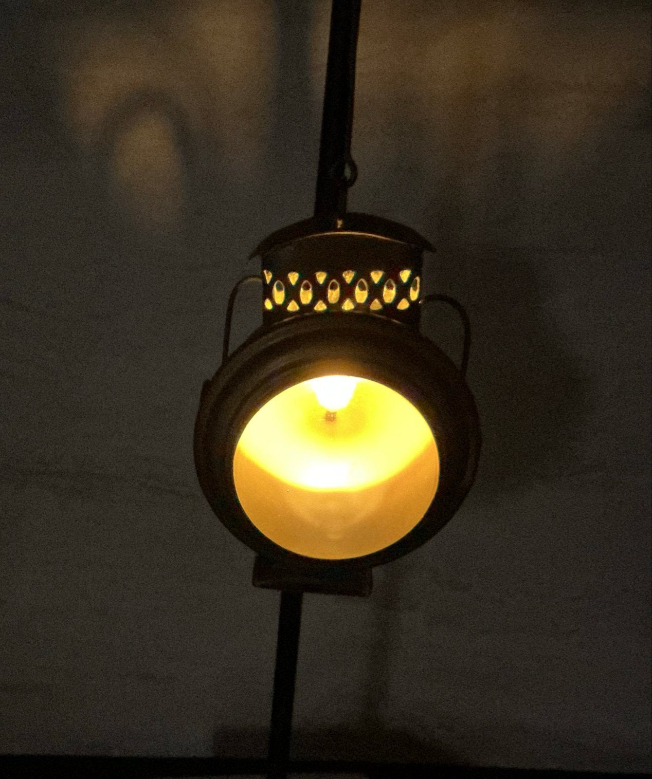 Antieke Messing Scheepslamp / Lantaarn/ Hondenkar/Fietslamp., Verzenden