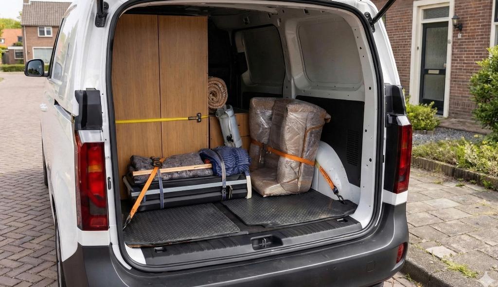Kleine verhuizing / Transport– Bus + chauffeur (v.a. €50), Verhuizen binnen Nederland